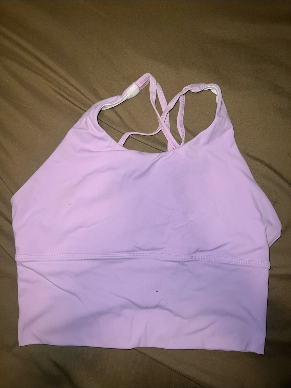 NVGTN Lilac Matrix Bra Top